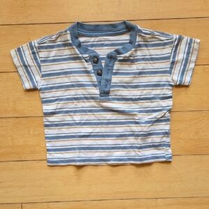 🚨 DONATE SOON • 🍍5 for $20 • Simple Joys • Striped Kids Tee